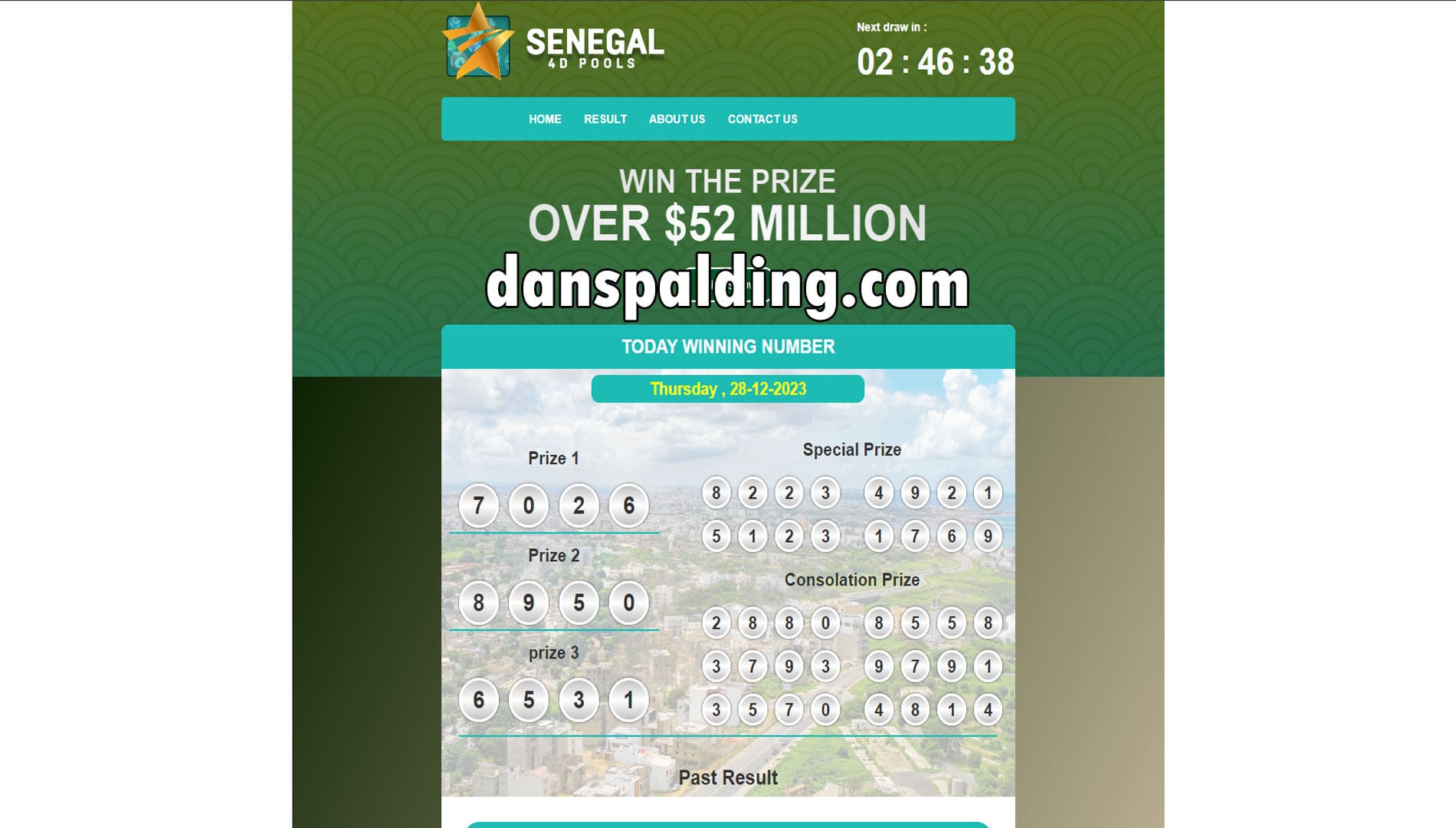 Senegal 4D Pools